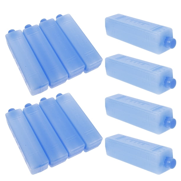RUNROTOO 12Ud Bolsas De Hielo Flexibles Reutilizables Para Neveras Y Enfriamiento Azul