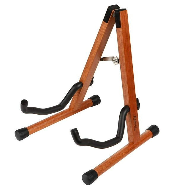 Soporte para guitarra de madera neboica acústico/eléctrico/bajo/banjo clásico