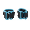 thumbnail image 1 of 1 par de pesas para tobillos, entrenamiento de fuerza, pesas ajustables para muñecas, bolsa de arena para correr, caminar, azul y negro, 1.1 lb, 1 of 12