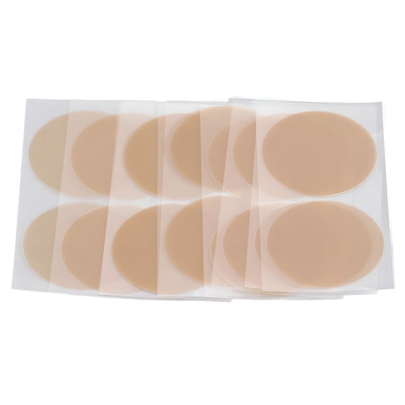 TELOLY 80pcs Men Nipple Covers Disposable Concealer Protector Cover Ultra Thin Adhesive Sports Nipple Pasties