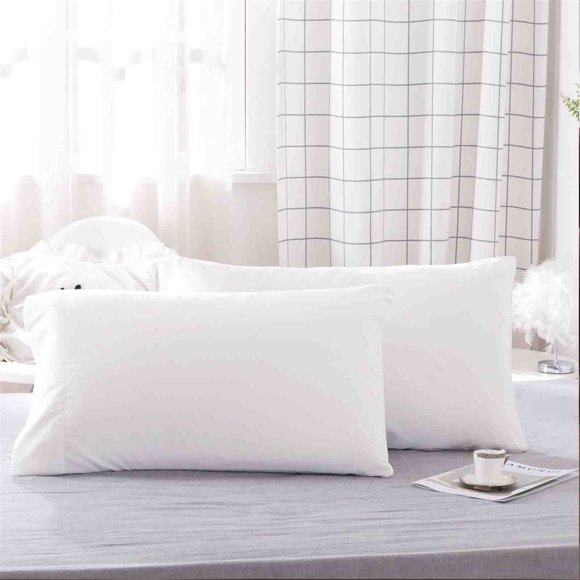 Funda de almohada refrescante para personas que sudan mucho al dormir: funda de almohada transpirable de cuerpo entero con tejido suave aterciopelado, alivia el sudor nocturno en todas las e