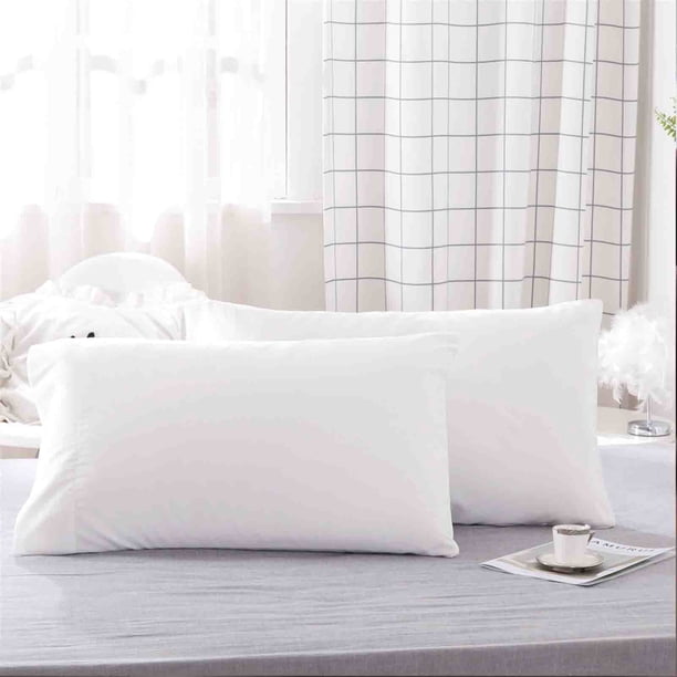 Funda de almohada para el cuerpo, ideal para quienes duermen con calor y sudan por la noche. Terciopelo suave, transpirable y de longitud completa. 2 piezas. Comodidad para verano e