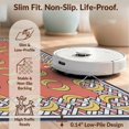 thumbnail image 6 of Design&I 6'x9' Washable Area Rug Golden Tropical Banana Repeat Design With Interlocking Border for Dining Room, Under Table, Office, Snag-Free, 6 of 7