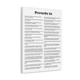thumbnail image 4 of Scripture Walls Proverbs 24 Chapter White Bible Canvas Christian Wall Art Ready to Hang Unframed, 4 of 13
