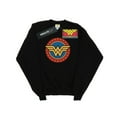 thumbnail image 1 of DC Comics Girls Wonder Woman Circle Logo Sweatshirt, 1 of 5