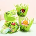 thumbnail image 4 of Loyerfyivos 1 PCS Bunny Storage Basket Easter Egg Hunting Candy Party Favors Small Felt Basket for Party Decorations, 4 of 4