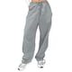 thumbnail image 1 of Gibobby Pantalones de chándal para mujer tejidos estilo hip hop con cordones y tiro bajo para mujer (Grey, S), 1 of 5