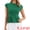 Deep Green, variant on DARING DIVA Women's Peplum Tops Cap Sleeve Crew Neck Business Work Blouse Tops XS Navy Blue
