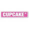 thumbnail image 1 of SignMission SS-624-CUPCAKE 6 x 24 in. Cupcake Street Sign, 1 of 1