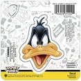 thumbnail image 2 of Looney Tunes Daffy Duck Face Vinyl Car Emblem, 2 of 3