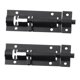 thumbnail image 5 of Minkissy 2Ud Cerradura Antirrobo De Inoxidable Para Puertas Y En Negro, 5 of 8