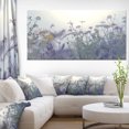 thumbnail image 1 of Summer Flowers in Foggy Light - Large Flower Canvas Wall Art, 1 of 3