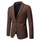 thumbnail image 1 of Chaqueta de traje casual de color sólido con personalidad de moda de otoño e invierno para hombre Pompotops  oipoqjl40269, 1 of 3