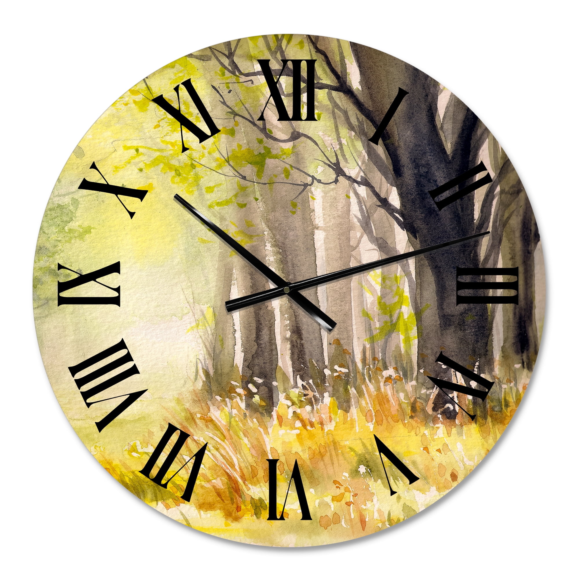 Designart 1 in Traditional Wall Clock