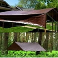 thumbnail image 6 of LUVCMFT 20*40ft Tarps Heavy Duty Waterproof, 16 Mil Brown Tarp Cover, for Roof Patio Boat Pool, 6 of 8