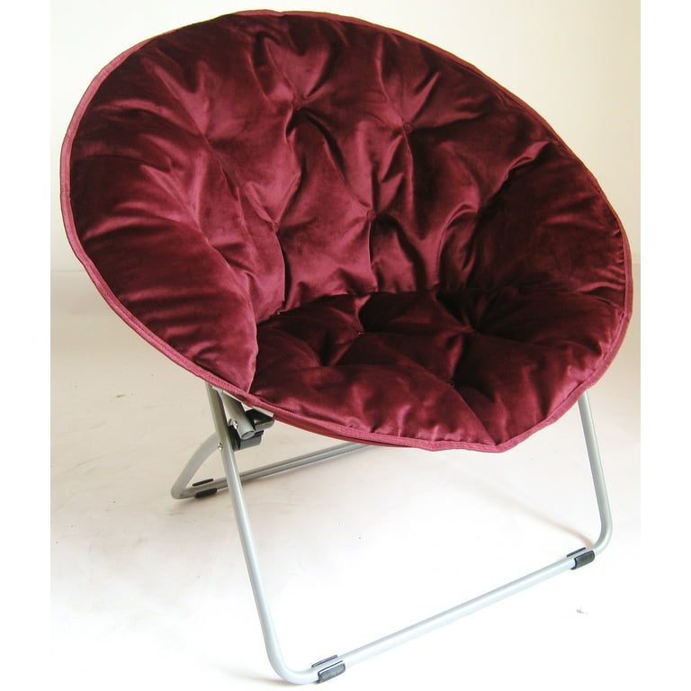 Zenithen butterfly chair with 2025 high gloss silver frame