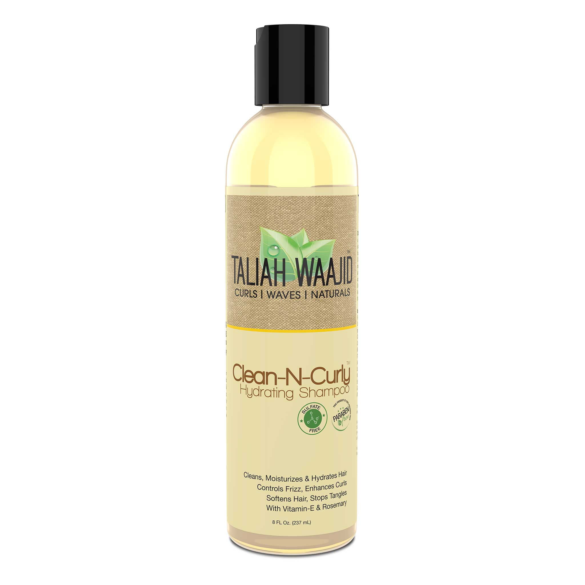 Taliah Waajid Curls Waves Naturals Clean-N-Curly Hydrating Shampoo 8oz (T048)