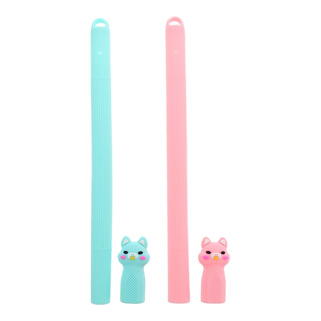 EeaseCA 2pcs Pen Covers Falling-resistant Pen Cases Compatible for Apple Pencil 2