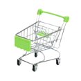thumbnail image 2 of Carrito compras juguete, pequeño carrito supermercado, supermercado juguete para el desarrollo del aprendizaje, compras para niños Verde, 2 of 10