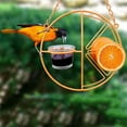 thumbnail image 4 of Oriole Bird Feeders for Outdoors Hanging,Tutuviw Detached Bowl Design,Hanging Hummingbird Feeder with Fruit Holder,Metal Hanger Drinking Grape Jelly Container Bird Feeder, 4 of 8