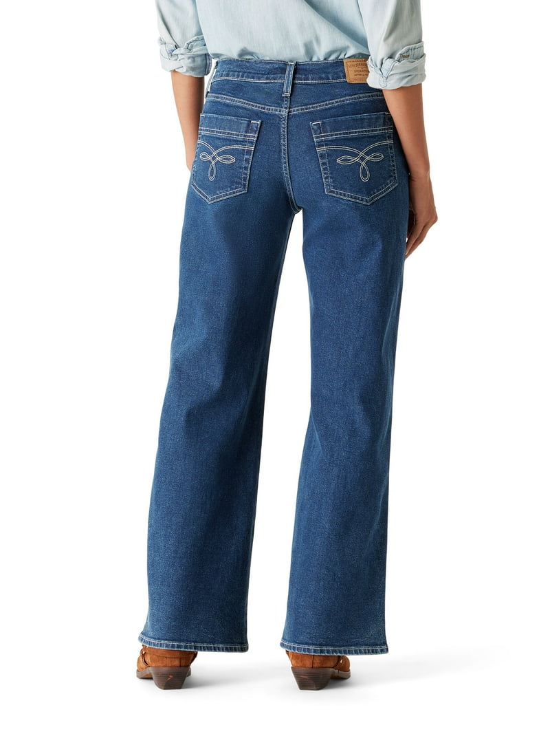 Levi's JEANS FOR WOMEN サイン Levi Strauss Signature Women's Heritage Original Slim Jeans, Sizes