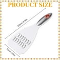 thumbnail image 3 of Basiess Box Grater, 4-Sided Vegetable Cheese Shredder with Comfort Grip Handle & Storage Hole, for Potato, Carrot, Onion, Kitchen (1Pcs) White, 3 of 9