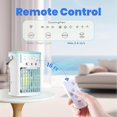thumbnail image 7 of Portable Evaporative Air Conditioner in Gray with Remote and Night Light, 7 of 7