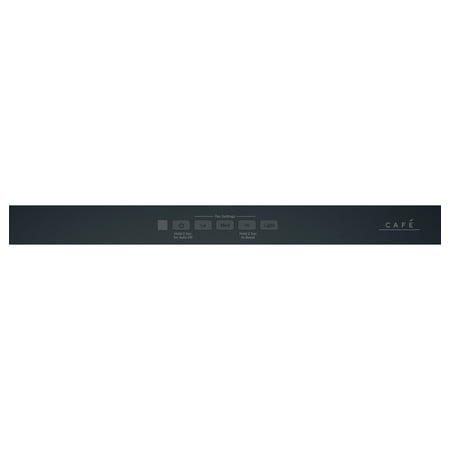 Café - 30" Convertible Range Hood - Matte black