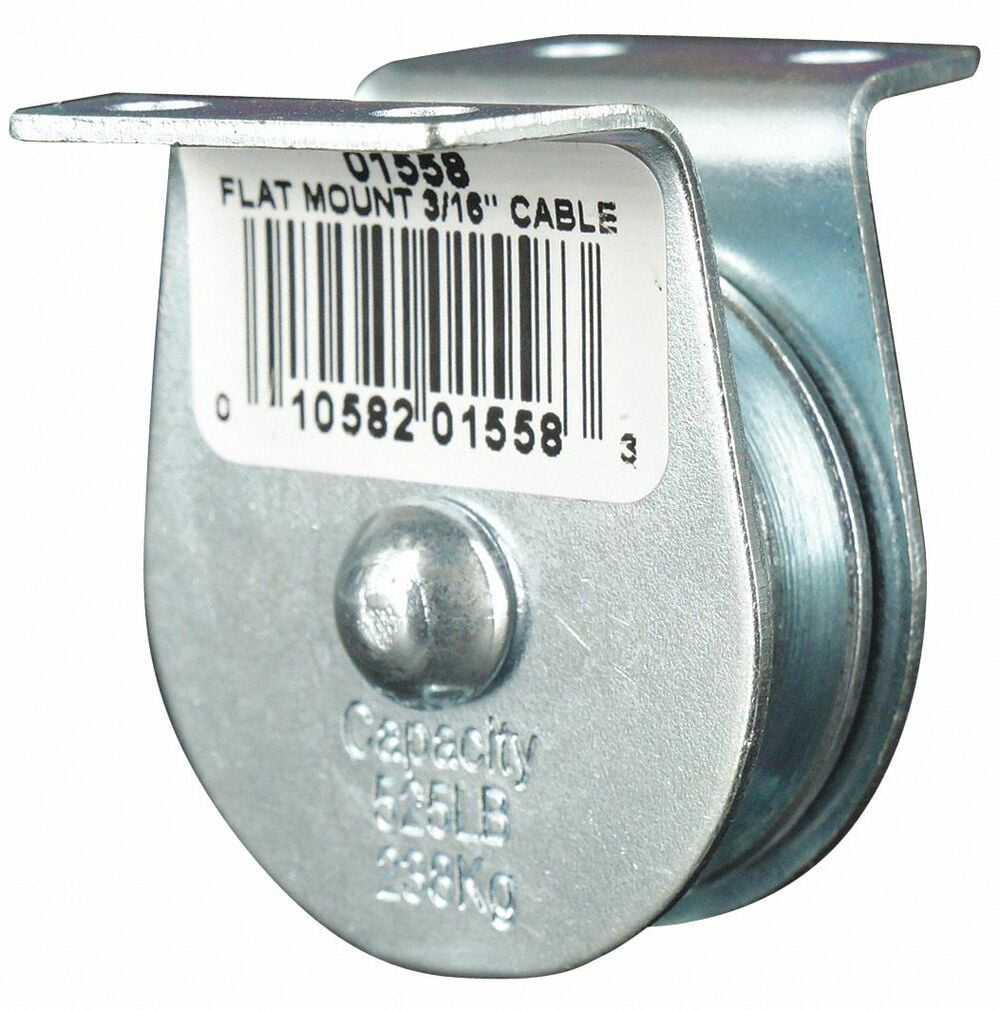 4JX65 Pulley Block,Wire Rope,525 lb 
