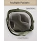 thumbnail image 4 of Bolso Prite Corduroy para mujer con hombros grandes, color verde oscuro, 4 of 7