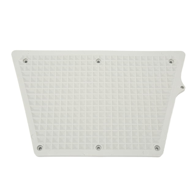Removable Outboard Transom Pad with Grid Design, PVC Material, Compatible with ST4.8x16 Screws, Suitable for Kayaks, Canoes, Small Boats, Inflatable Boats