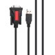 thumbnail image 3 of Puerto serie USB a RS232 Conexión de impresora Cable de conexión macho de puerto serie USB a 232 de 9 pines, 3 of 5