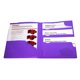 thumbnail image 3 of Fólder Con Divisiones Oxford, Tamaño carta, Poly, Morado,25 Piezas., 3 of 3