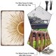 thumbnail image 4 of Letrero de hojalata con diseño de sol, estilo bohemio, con brillantina, divertido arte de pared, pintura, póster de metal, decoración, 4 of 9