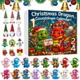 thumbnail image 1 of 2025 Baby Ornament Advent Calendar Set with 2D and 3D Decorations for Festive Holiday Countdown, 1 of 6