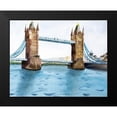 thumbnail image 2 of Shefranov, Olga 14x12 Black Modern Framed Museum Art Print Titled - Big Ben, 2 of 5
