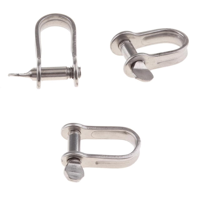 Grillete de Cadena de acero Inoxidable 304 Marino 4/5/6 Mm de Navegación de Remolque de Ancla Zulema Grillete en D