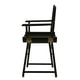 thumbnail image 5 of Silla Director's Home Casual Home con estructura negra/lona negra, 5 of 8