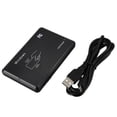 thumbnail image 2 of 4X USB RFID DeskTop ID Card Reader Contactless Card Reader,4X USB Proximity Reader ID Card 4X USB Cable,black, 2 of 8