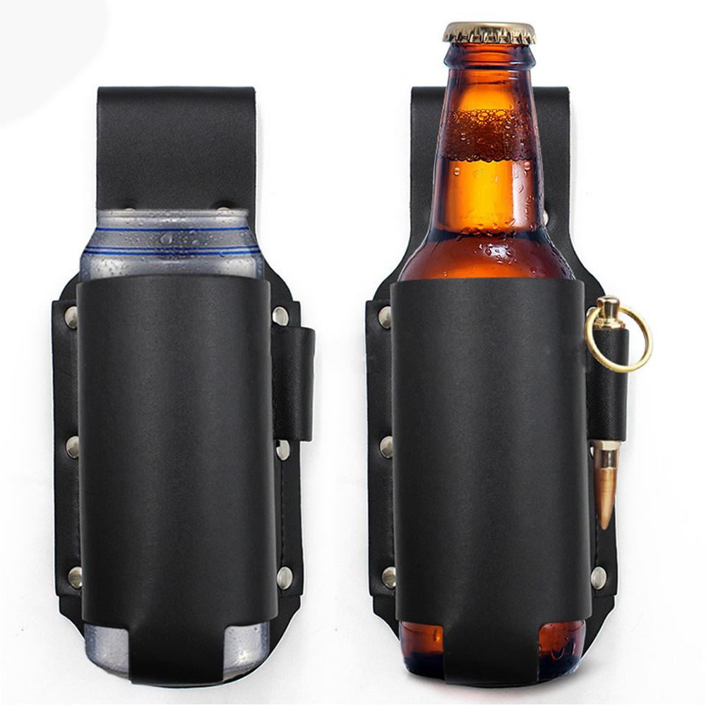 Beer Holster, Leather Classic Beer Holster Bottle Holders Beer Lover  Essentials/Party Accessories. – 5MoonSun5