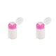 thumbnail image 1 of Botella dispensadora de bomba Minnieouse transparente vacía 60 ml portátil contenedor de limpiador de removedor de esmalte de uñas 2piezas, 1 of 5