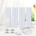 thumbnail image 3 of Air Conditir Window w/ Coupler Good Sealing Durable 43-140cm 135mm Window Adaptor, 3 of 8
