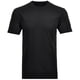 thumbnail image 2 of RAGMAN Camiseta para hombres, paquete de 2 - 1/2 manga, camiseta interior, cuello redondo Negro XL (X-Large), 2 of 3