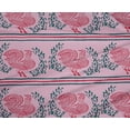 thumbnail image 4 of oneOone Polyester Lycra Fabric Stripe|Leaves & Hen Block Print Fabric By The Yard 56 Inch Wide, 4 of 4