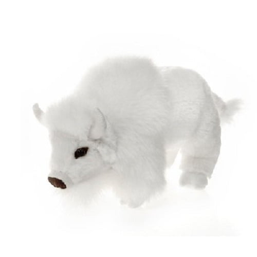 white buffalo plush
