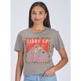 thumbnail image 2 of Simply Southern Cowgirl Washed Shadow T-Shirt, 2 of 4