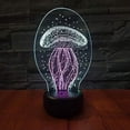 thumbnail image 6 of LINLIN 3D Night Light, 3D USB 3D Illusion Light Desk Lamp Touch Night Light with 7 Color Optical Illusion Desk Lights for Musical Instrument Shop Home Party Supply Decoration, 6 of 7