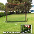 thumbnail image 2 of Strong Camel Portable 10'x9'x3' Golf Net Practice Hitting Net Training Driving Indoor Outdoor, 2 of 9