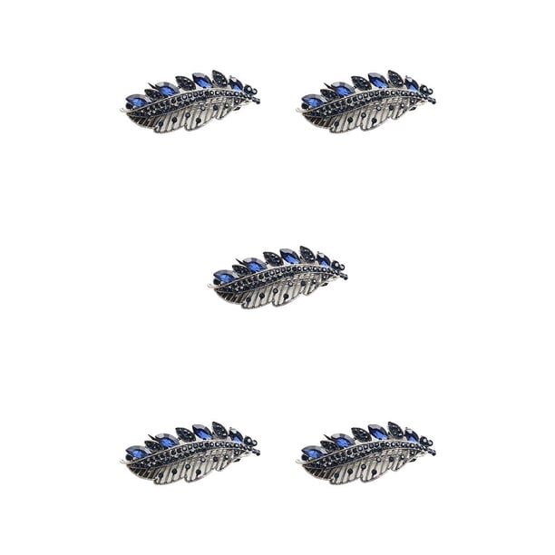 Qarigey Pasadores para el cabello, accesorios encantadores para el tocado, accesorio de moda para mujer, pinzas para el pelo, Clip para el pelo Updo para Tipo 1 5piezas Qarigey CBP221808