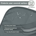 thumbnail image 4 of Kritter Planet Softness Waterproof Blanket for Dog&Pet Protective Couch,Floor and Fet Box,Decorated Home,Outdoor,Light Gray, 4 of 7